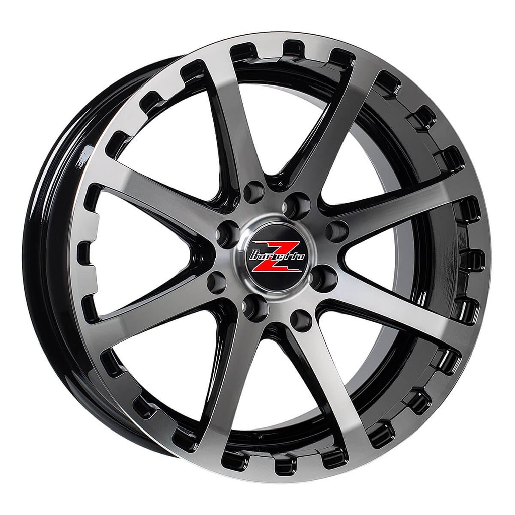 BARZETTA ATV BLACK POLISHED 7x16 4/137 ET10 CB89.1