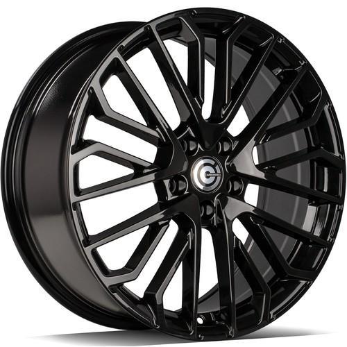 STATUSFÄLGAR BRILLIANT BLACK GLOSSY 8x19 5/112 ET45 CB66.5