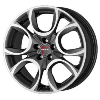 MAK TORINO W GUN MET-MIRROR FACE 6,5X 6.5x16 5/16 ET32 CB65.1