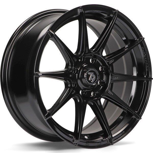 STATUSFÄLGAR SCF-F BLACK GLOSSY 7x15 4/100-114.3 ET35 CB67.1