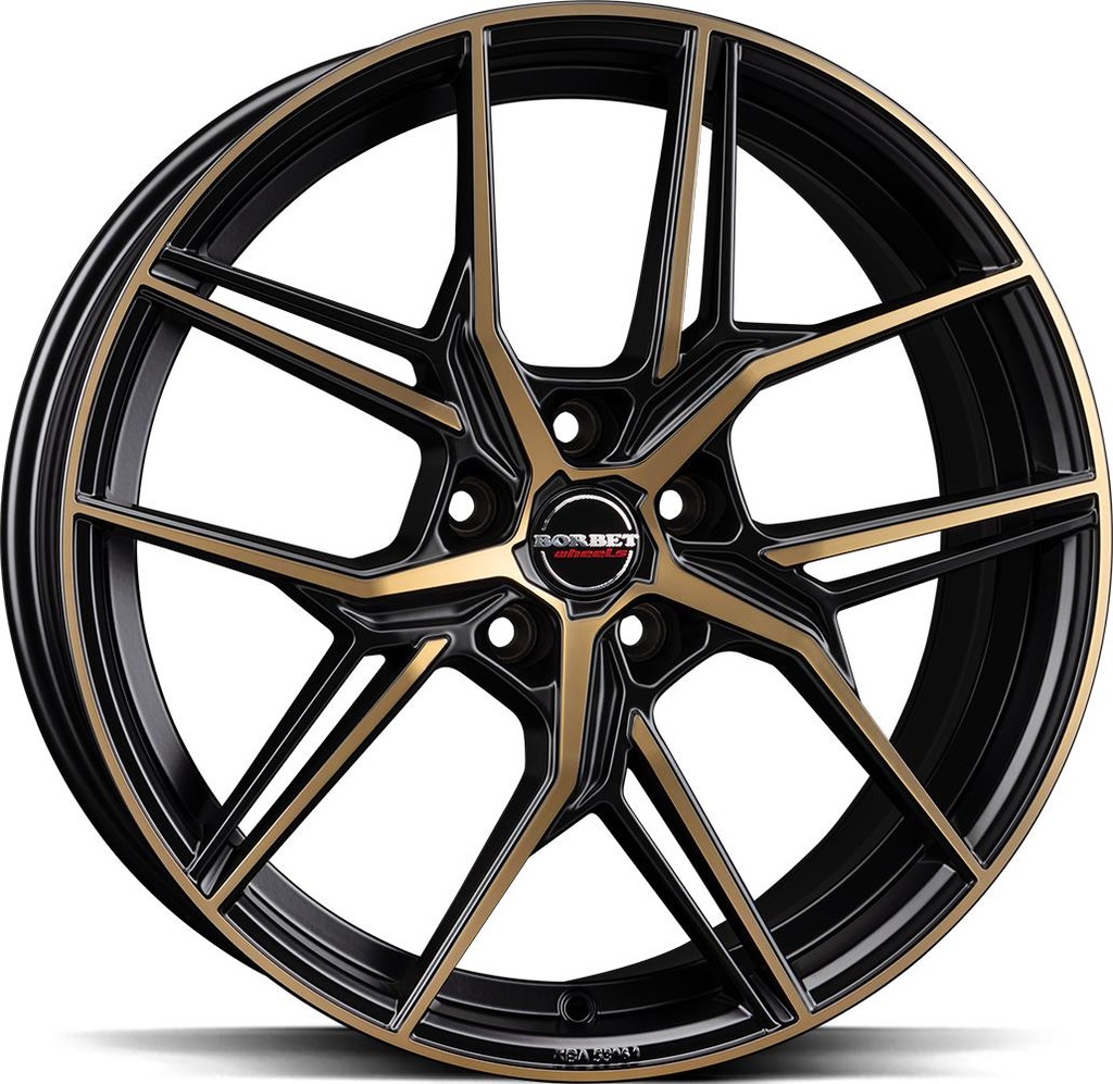 BORBET QX BLACK BRONZE MATT 8x19 5/112 ET44 CB57.1