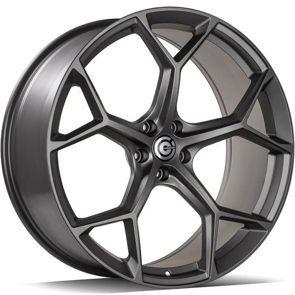 STATUSFÄLGAR FANCY SATIN GRAPHITE 9.5x22 5/112 ET25 CB66.5