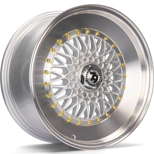 STATUSFÄLGAR SV-F SILVER FRONT POLISHED 7x15 4/100-114.3 ET30 CB67.1
