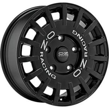 OZ RACING RALLY RACING VAN MATT BLACK SILVER LETTERING  5X120 8x18 8/18 ET45 CB65.1
