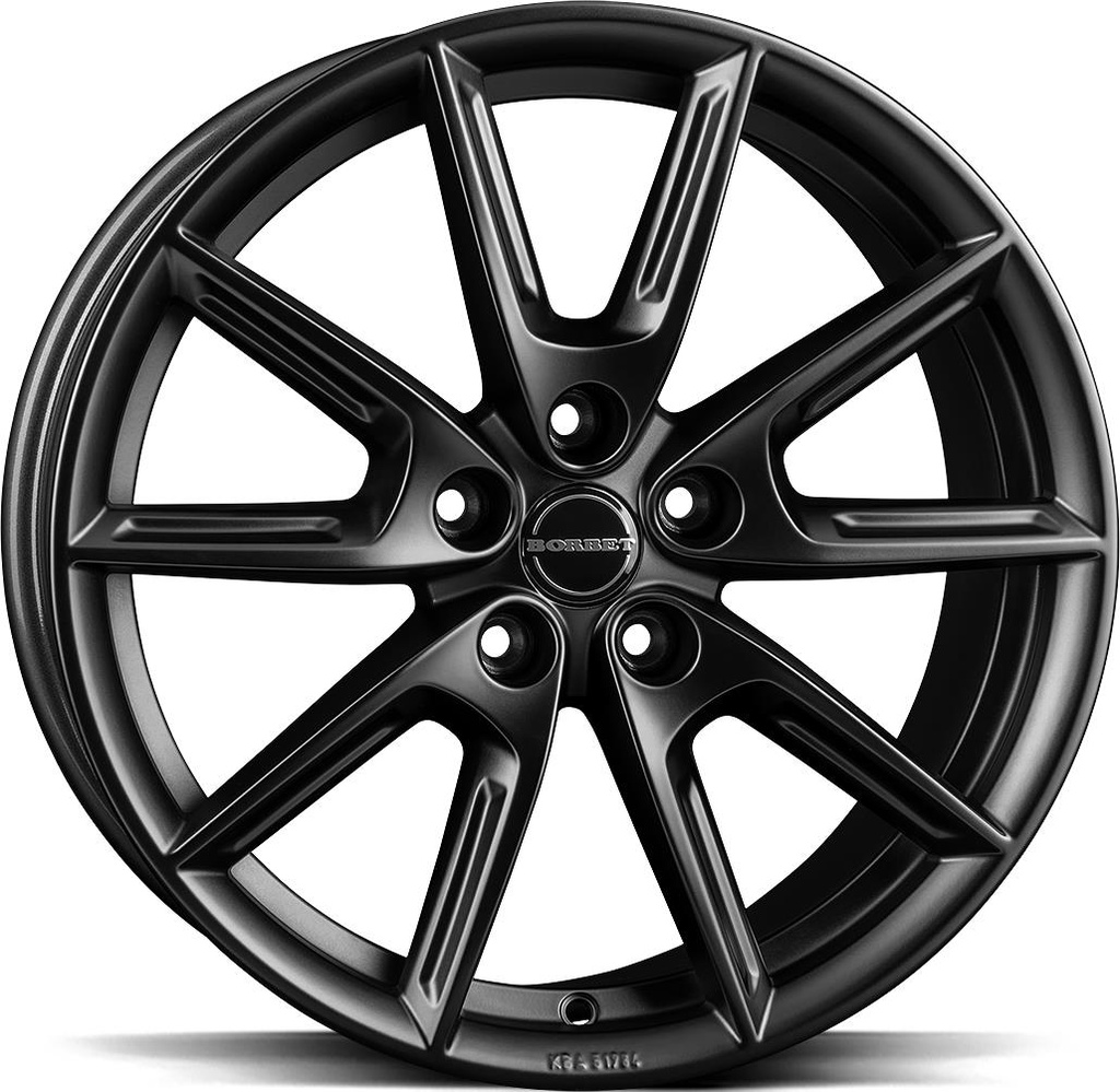 BORBET LX19 BLACK MATT 8x19 5/114.3 ET45 CB72.5