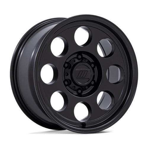 STATUSFÄLGAR PA201 HERITAGE MATTE BLACK 8x17 5/114.3 ET0 CB72.6