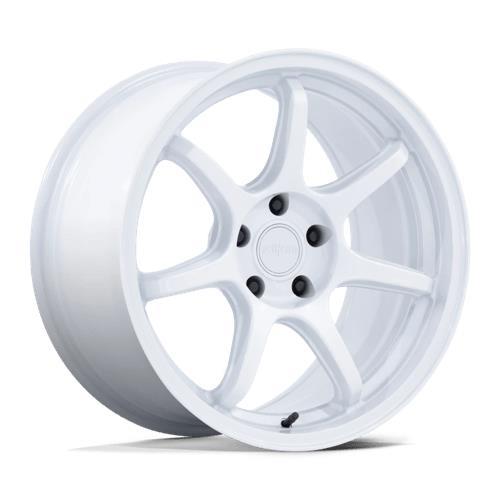 STATUSFÄLGAR RC208 BPU GLOSS WHITE 9.5x19 5/100 ET40 CB56.1