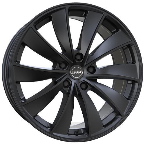 MEGAWHEELS PYXIS MAT BLACK 9.5x21 5/114.3 ET40 CB64.1