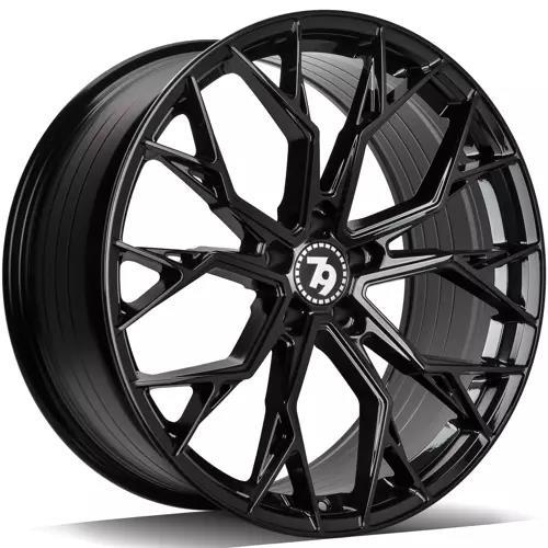 STATUSFÄLGAR SCF-H BLACK GLOSSY 8x18 5/112 ET35 CB66.5