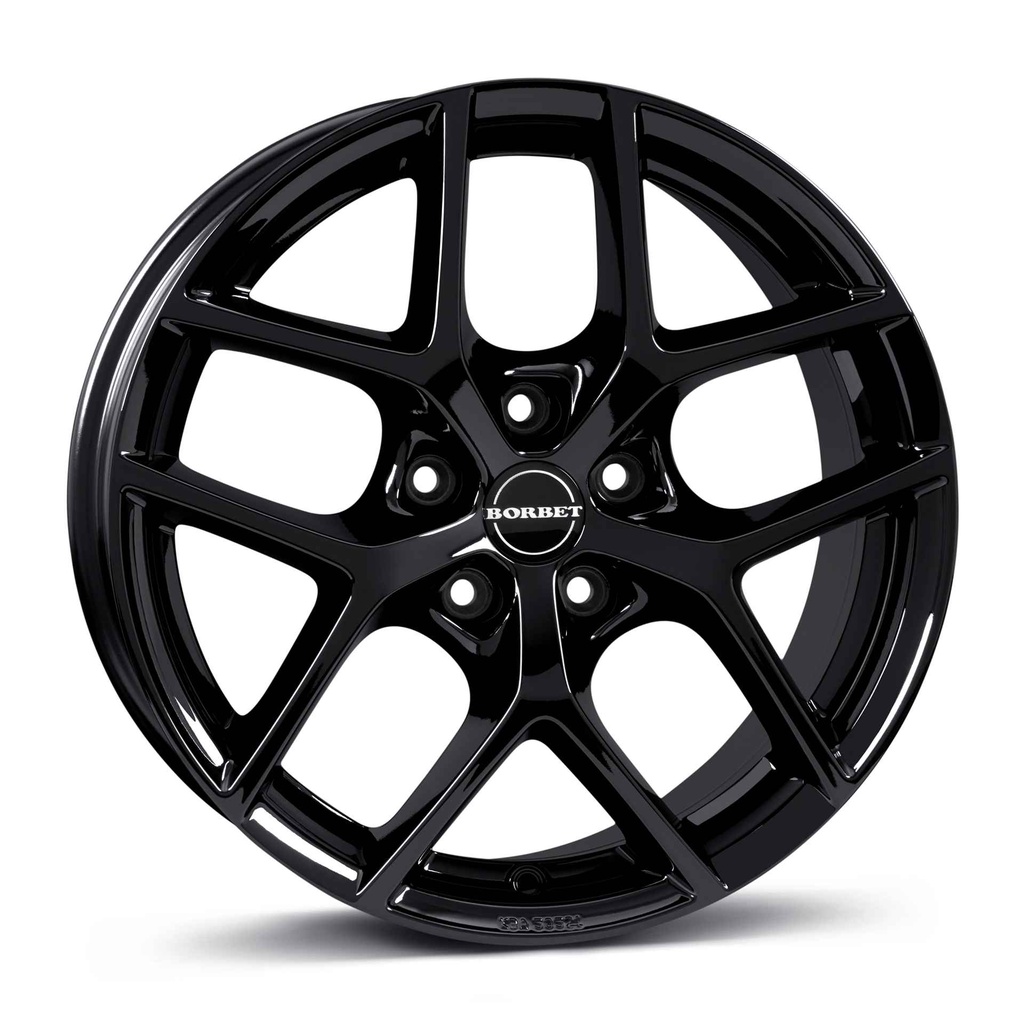 BORBET Y BLACK GLOSS 8.5x20 5/112 ET45 CB57.1
