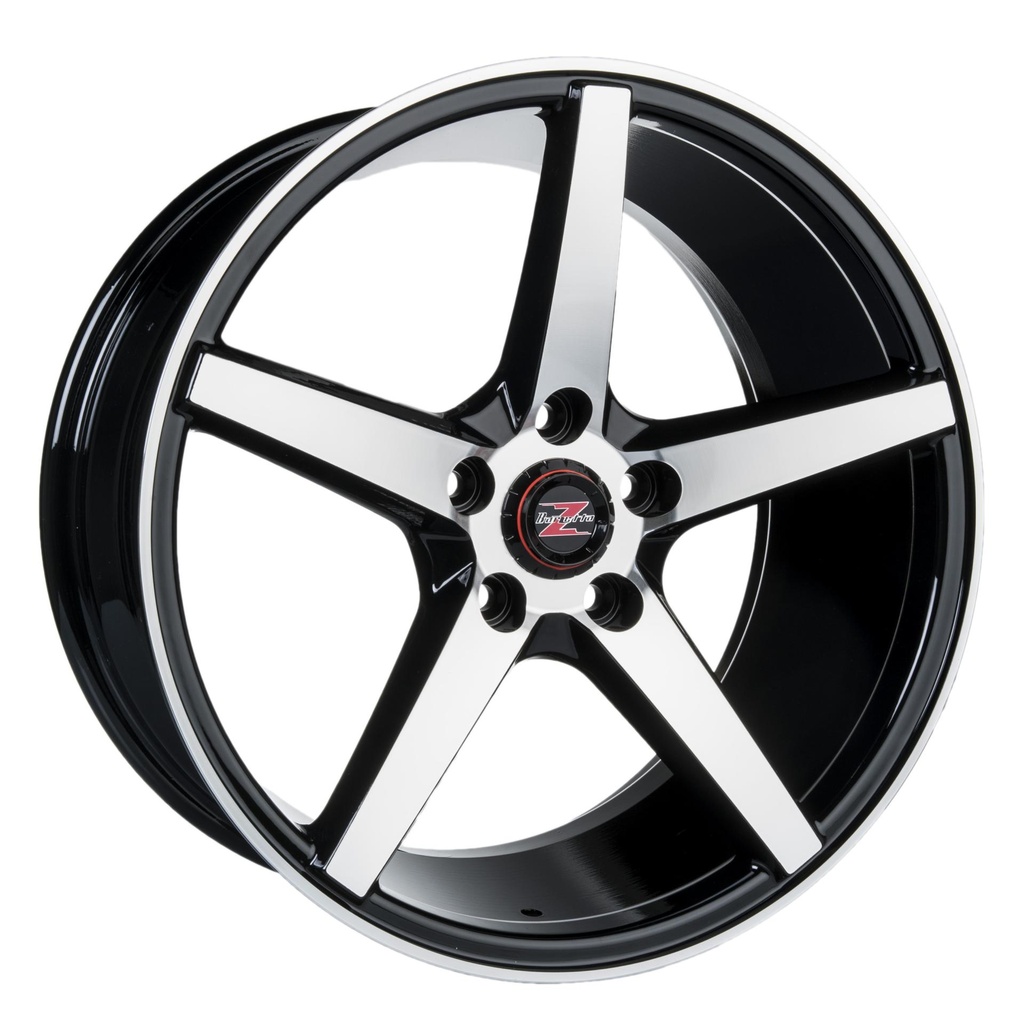BARZETTA CAPITANO BLACK POLISHED 8.5x19 5/120 ET35 CB72.6