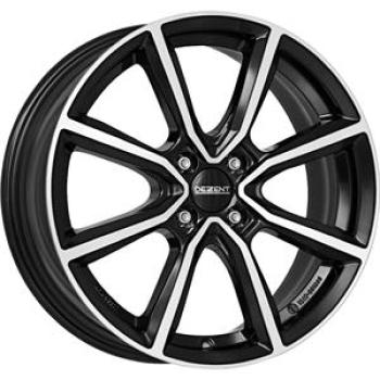 DEZENT TN DARK BLACK/POLISHED  4X 7x17 7/17 ET37 CB60.1