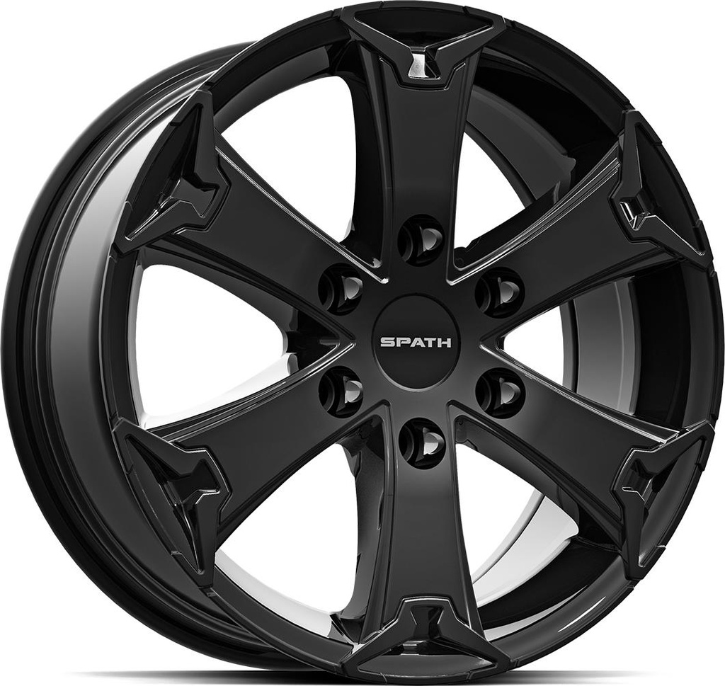 SPATH SP52 H GLOSS BLACK 8x18 5/120 ET50 CB65.1