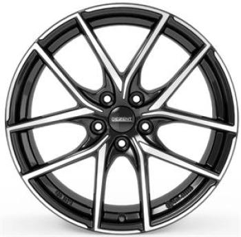 DEZENT TO DARK BLACK/POLISHED  5X 7x17 7/17 ET40 CB57.1