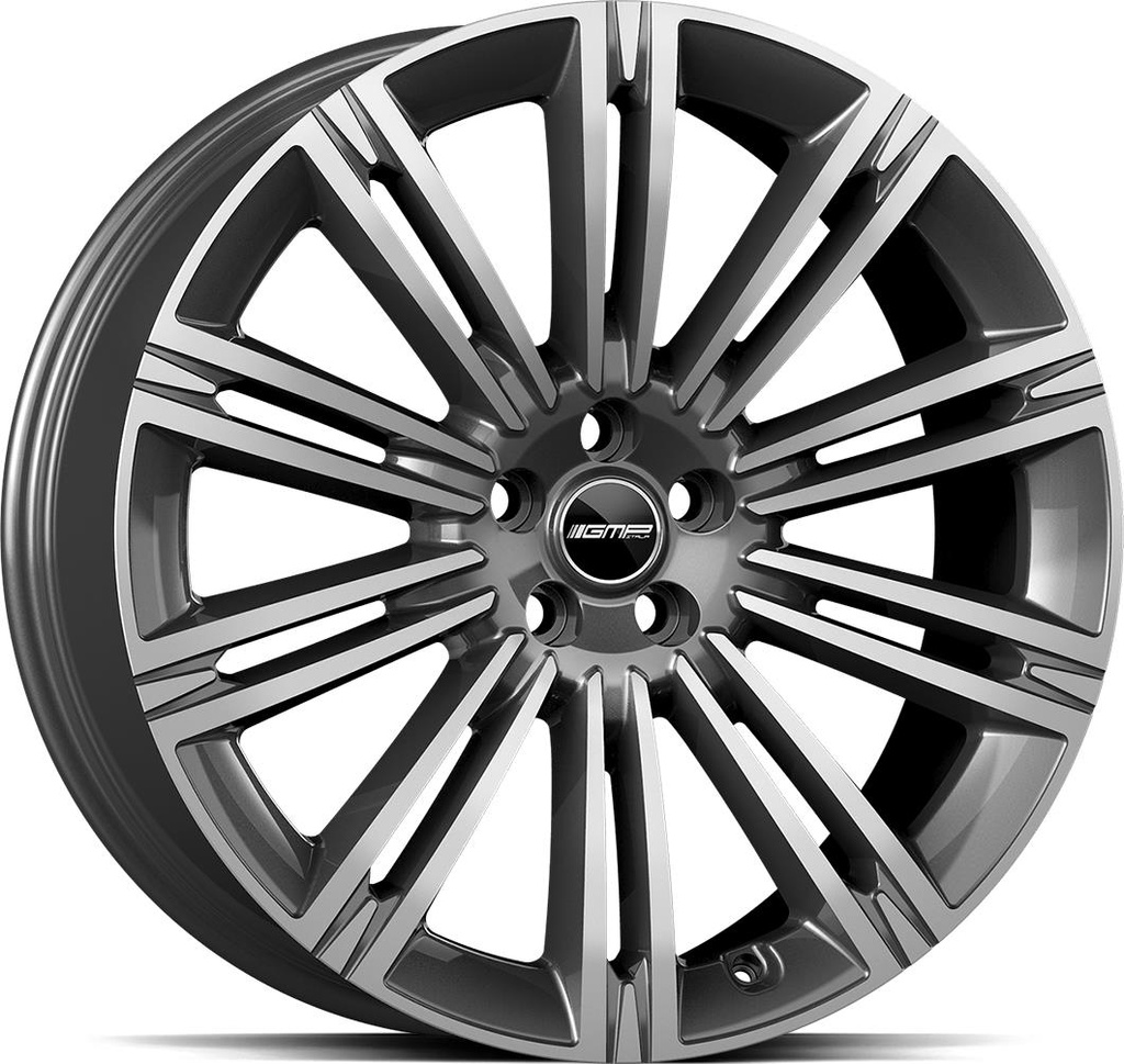 GMP EXPERIENCE ANTHRACITE DIAM 9.5x22 5/120 ET42 CB72.6