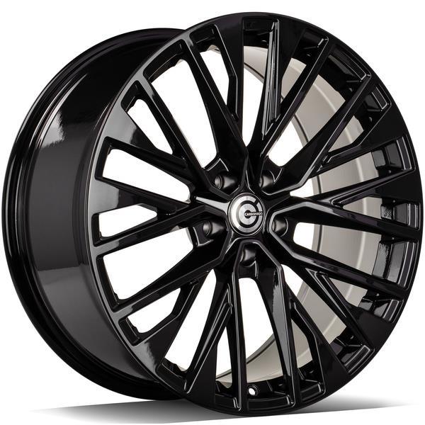 STATUSFÄLGAR LOOP BLACK GLOSSY 9x20 5/112 ET30 CB66.5