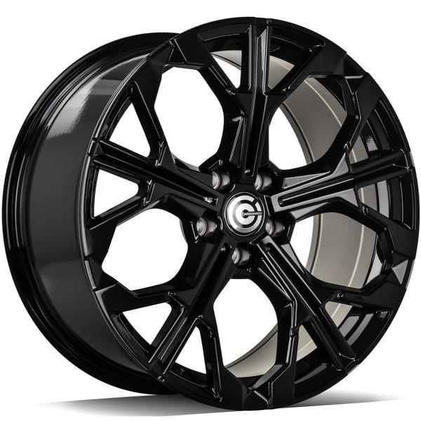 STATUSFÄLGAR RUNNER BLACK GLOSSY 9x19 5/112 ET35 CB66.6