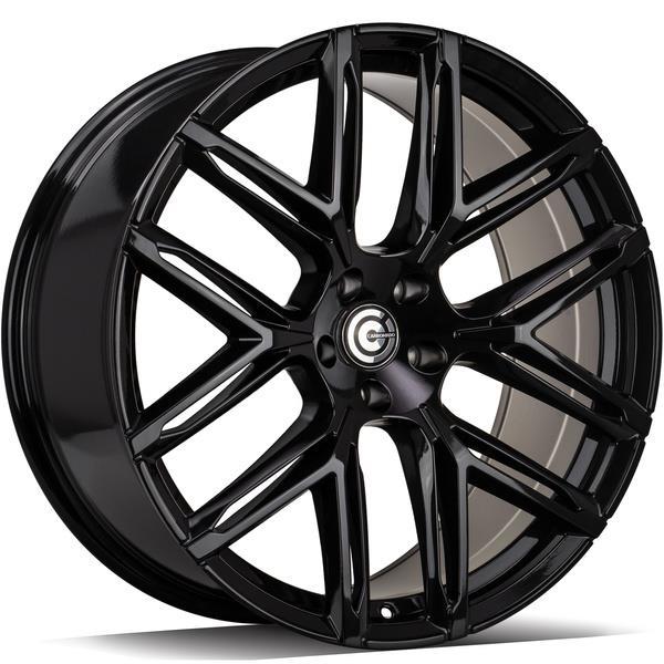 STATUSFÄLGAR SABER BLACK GLOSSY 9x20 5/112 ET30 CB66.5