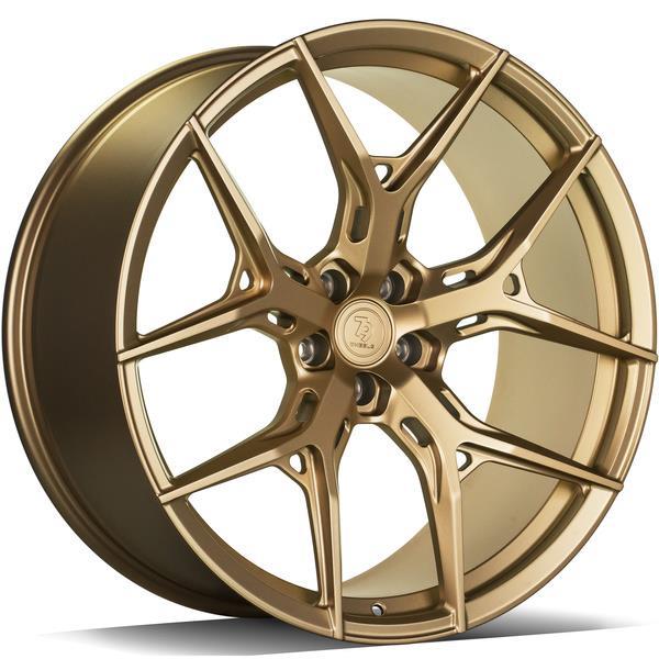 STATUSFÄLGAR MF.4 MATT GOLD 10x22 5/112 ET20 CB66.6