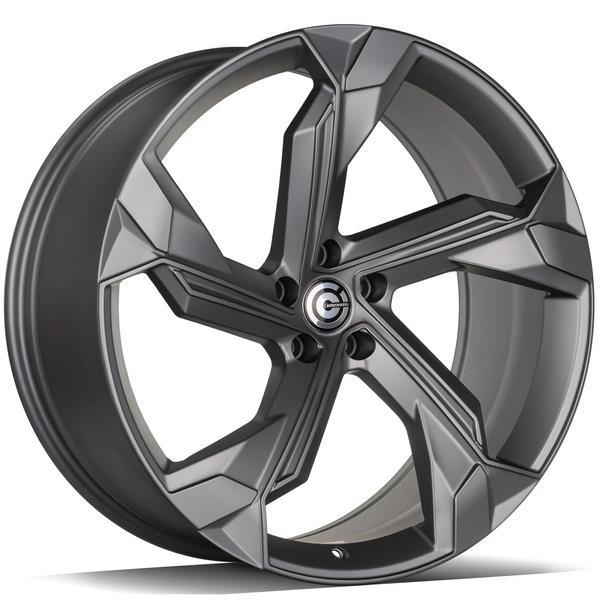 STATUSFÄLGAR SUPERSTAR SATIN GRAPHITE 10x22 5/112 ET20 CB66.5