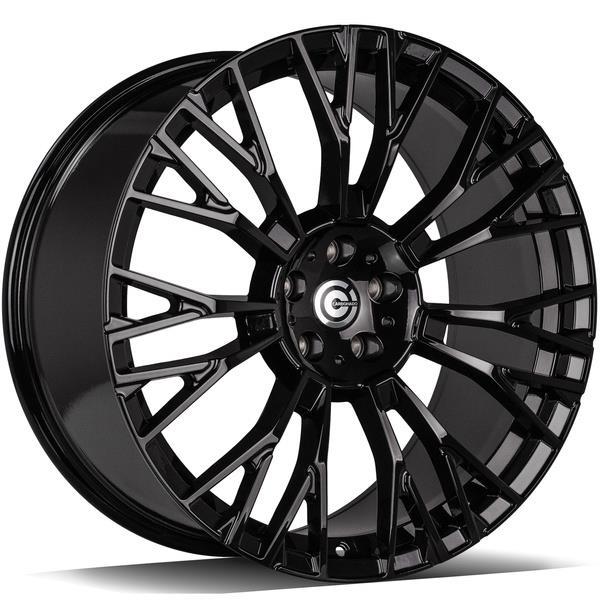 STATUSFÄLGAR FAME BLACK GLOSSY 9.5x21 5/112 ET30 CB66.6