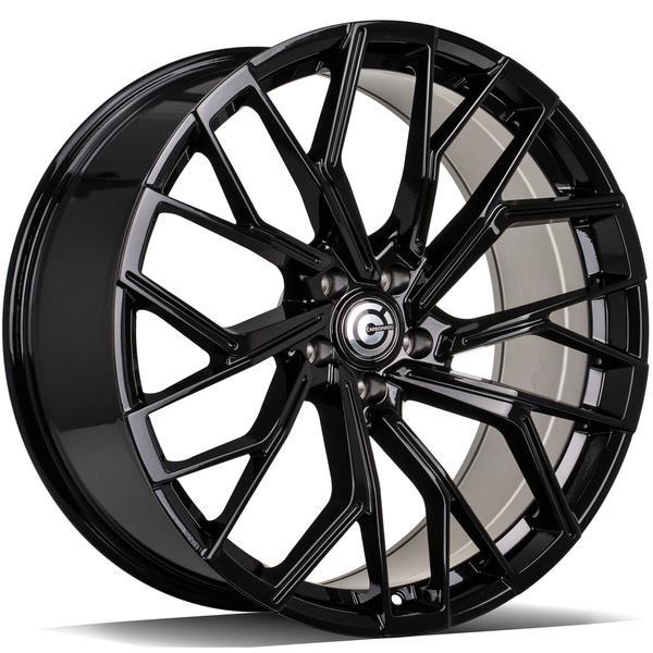 STATUSFÄLGAR HELIX BLACK GLOSSY 8x18 5/112 ET45 CB66.5