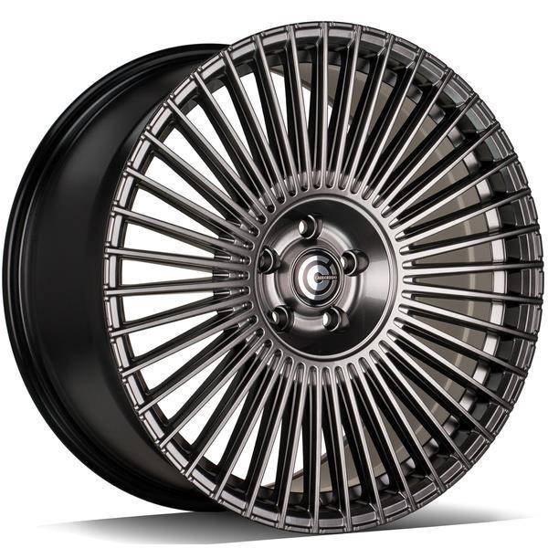 STATUSFÄLGAR GIFT DIAMOND HYPER BLACK 8x18 5/112 ET35 CB66.6