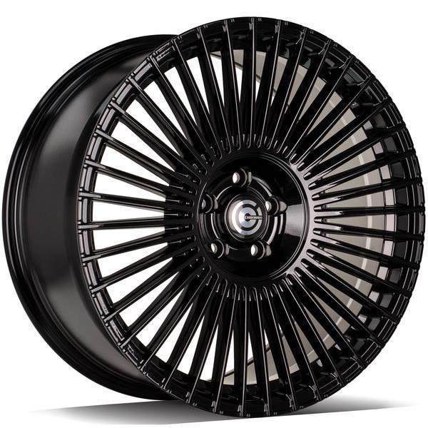 STATUSFÄLGAR GIFT BLACK GLOSSY 8.5x20 5/112 ET35 CB66.6