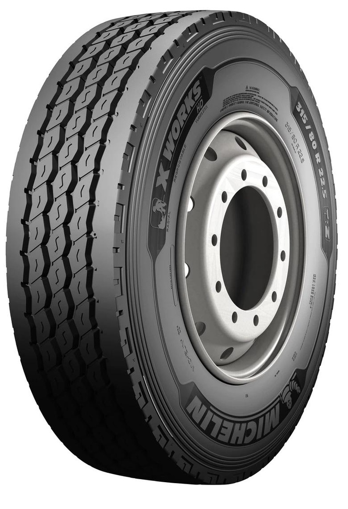 315/80R22.5 156/150K MICHELIN X WORKS HD Z ALL POSITION