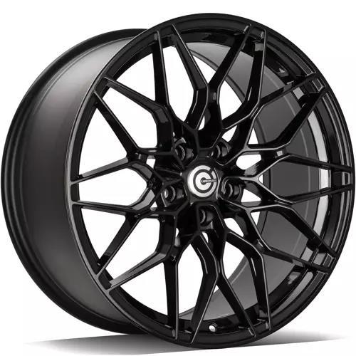 STATUSFÄLGAR EMERALD BLACK GLOSSY 9x19 5/112 ET35 CB66.5