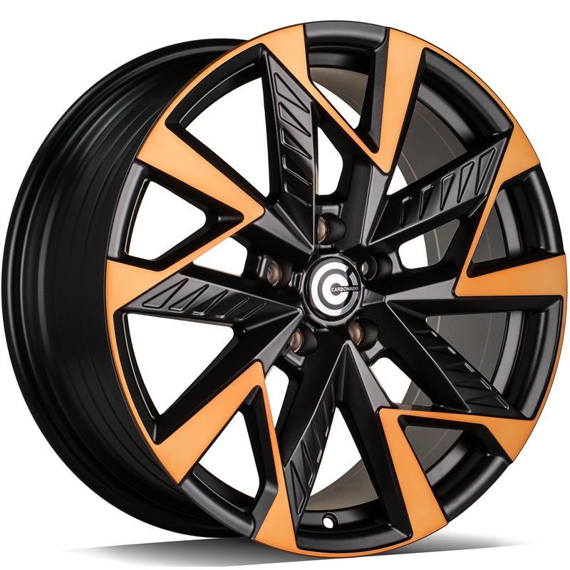 STATUSFÄLGAR TRICK HALF BLACK MATT COOPER FRONT 8x18 5/112 ET40 CB57.1
