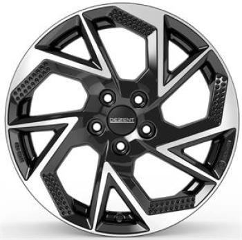 DEZENT AP DARK BLACK/POLISHED  5X 7x17 7/17 ET40 CB57.1