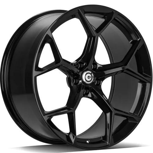 STATUSFÄLGAR FANCY BLACK GLOSSY 8x18 5/112 ET30 CB66.5