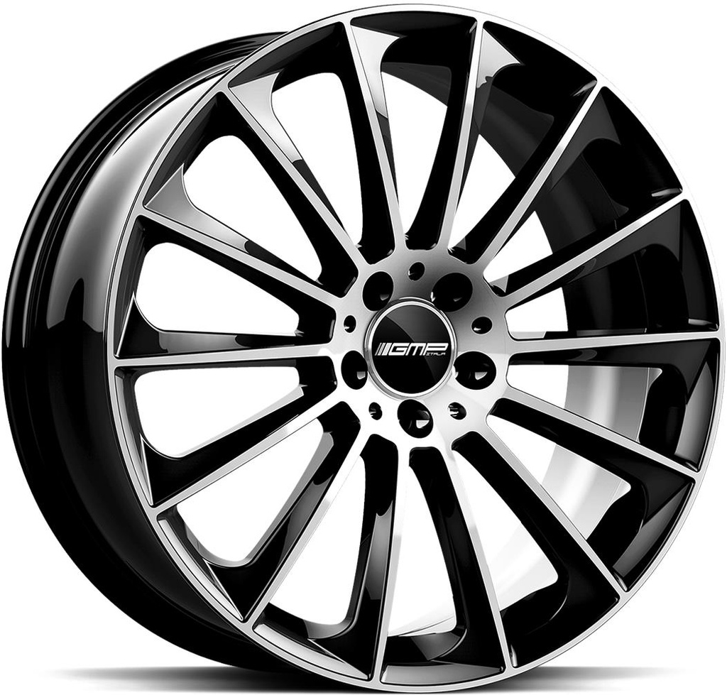 GMP STELLAR BLACK DIAM 9x22 5/108 ET38 CB63.4