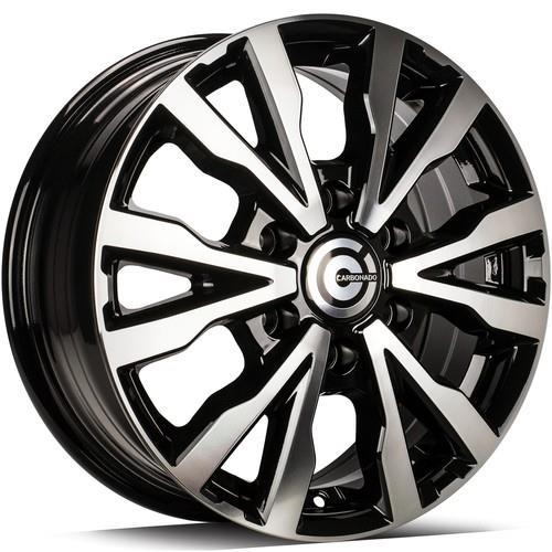 STATUSFÄLGAR HERO BLACK FRONT POLISHED 6.5x16 6/130 ET54 CB84.1
