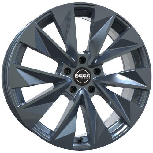 MEGAWHEELS ZENITH ANTHRACITE GREY 8.5x19 5/112 ET36 CB66.6