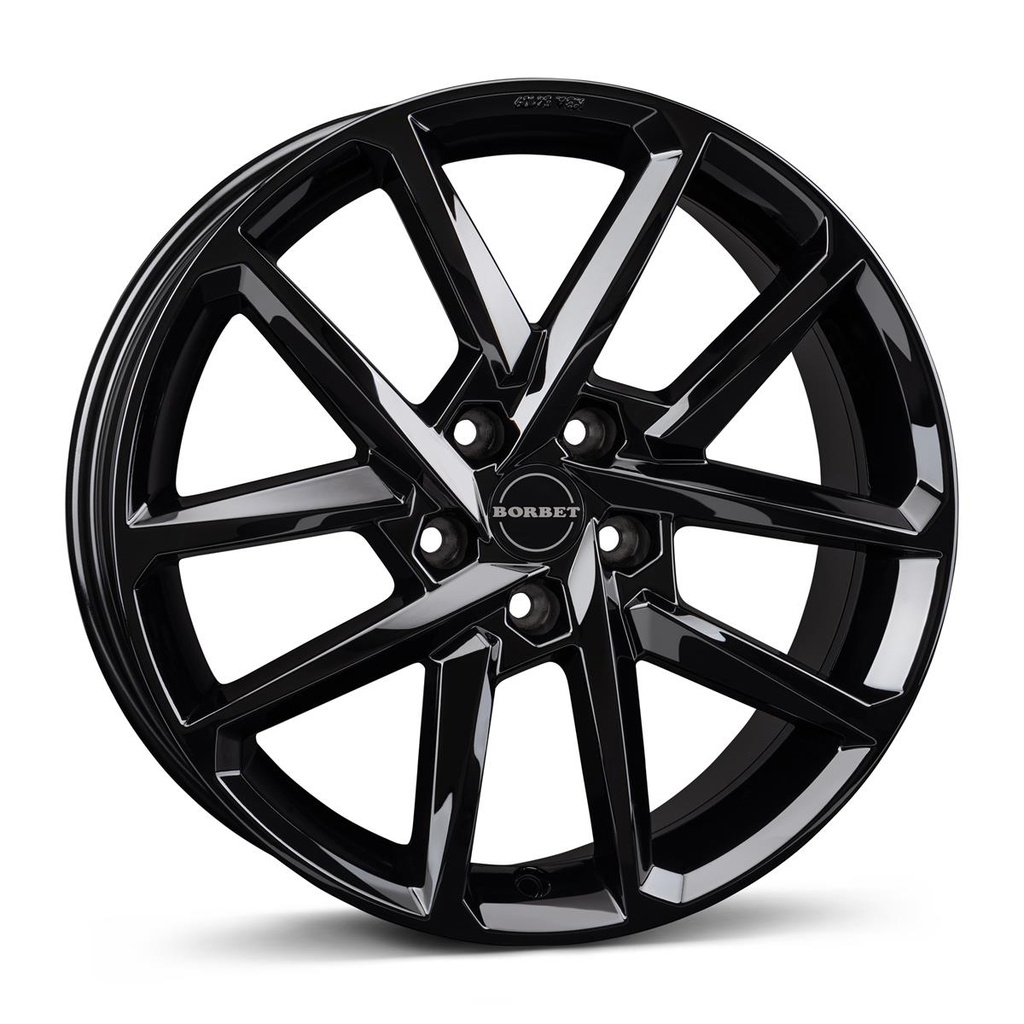 BORBET N BLACK GLOSSY 6.5x17 5/112 ET38 CB57.1