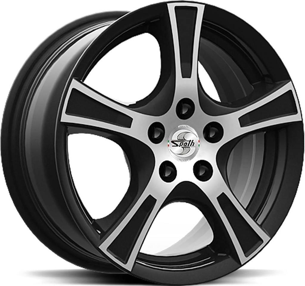 SPATH SP01 TRAILER BLACK MATT POL 5.5x13 5/112 ET30 CB66.6
