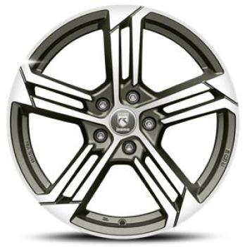 REDS TWIST GRAPHITE MATT POLISHED 7x17 7/17 ET38 CB72.3