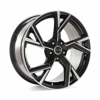 AVUS AF20 BLACK POLISHED 8x18 8/18 ET28 CB66.6