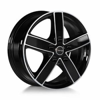 AVUS AC-V51 BLACK POLISHED 7x17 7/17 ET45 CB66.1