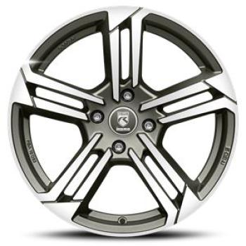 REDS TWIST GRAPHITE MATT POLISHED 4H 7x17 7/17 ET32 CB72.3