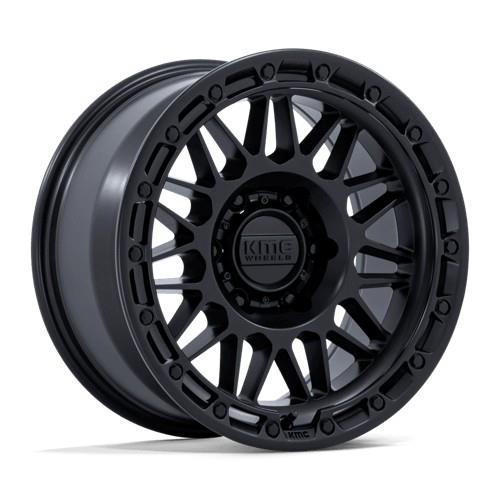 STATUSFÄLGAR KM555 ATTACK MATTE BLACK 8.5x17 6/139.7 ET0 CB106.1