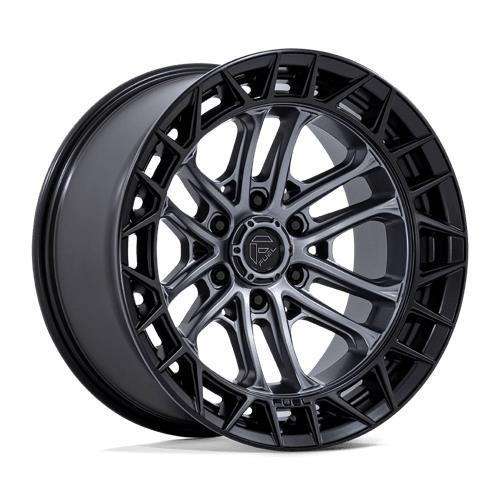 STATUSFÄLGAR FC874 CELSIUS MATTE GUNMETAL W/ MATTE BLACK LIP 9x20 6/139.7 ET1 CB106.1