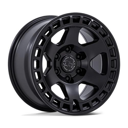 STATUSFÄLGAR BR022 BAHARI MATTE BLACK 9x17 6/139.7 ET40 CB106.1