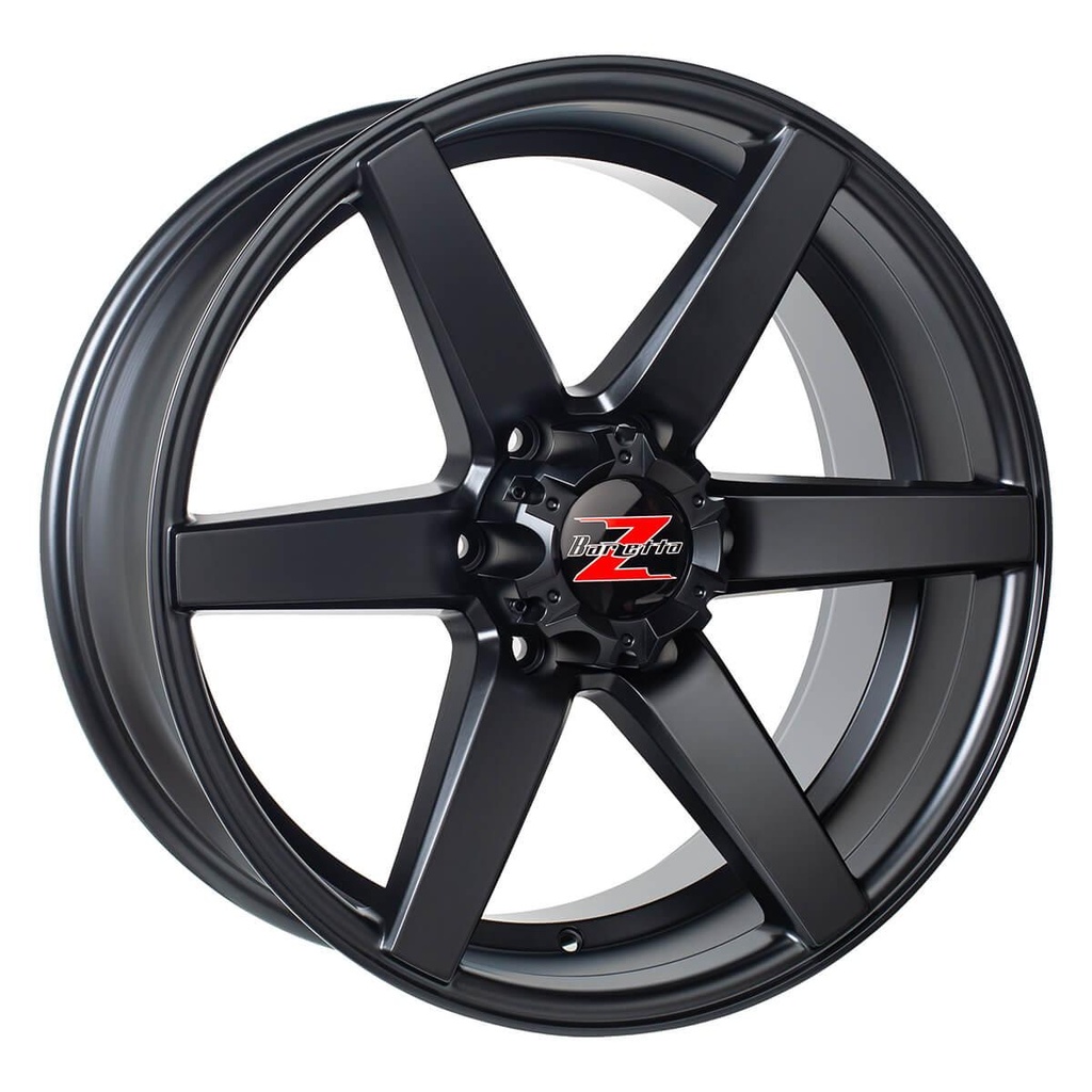 BARZETTA TERRENO MATTBLACK 7x16 6/139.7 ET10 CB106.2