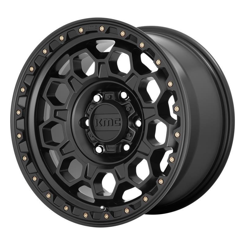 KMC KM545 SATIN BLACK 8x17 6/139.7 ET35 CB100.3
