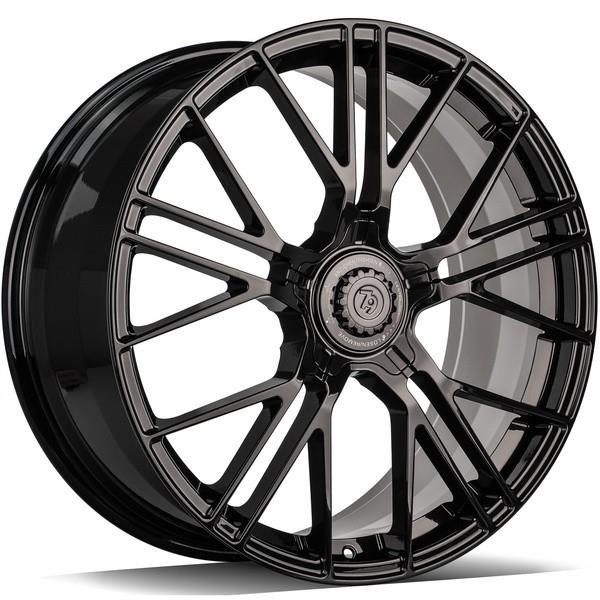 STATUSFÄLGAR MF.10 BLACK GLOSSY 9.5x21 5/130 ET71 CB71.6