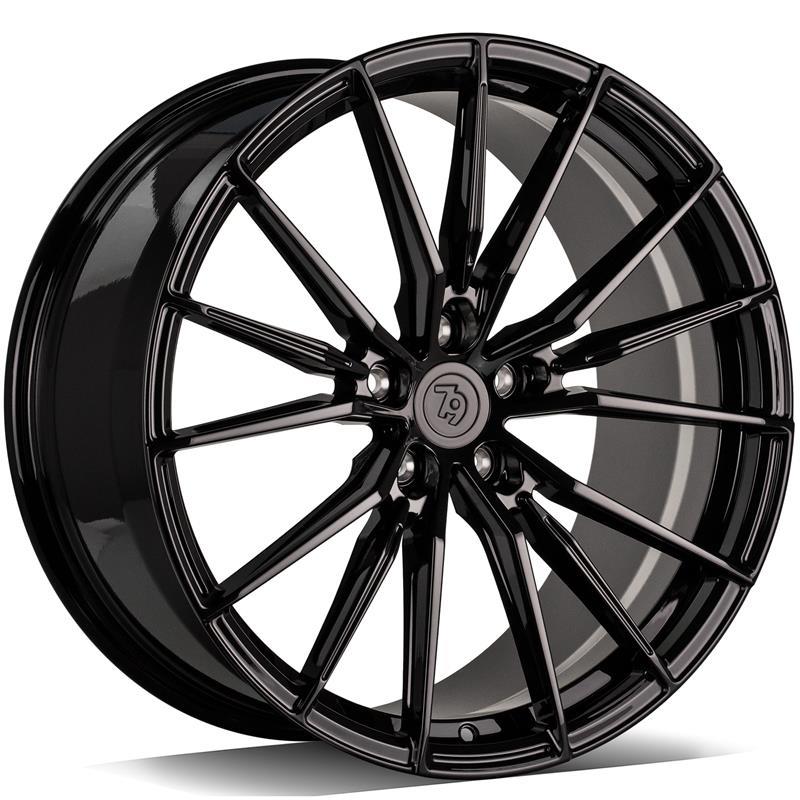 STATUSFÄLGAR MF.9 BLACK GLOSSY 9.5x20 5/112 ET5 CB66.6