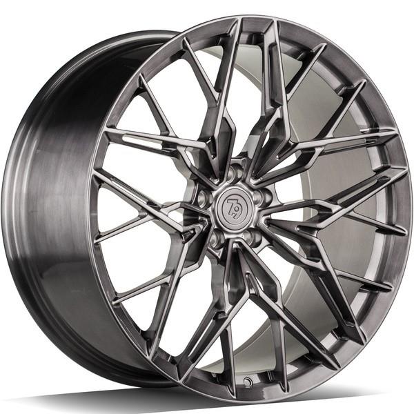 STATUSFÄLGAR MF.14 DARK BRUSHED 10.5x22 5/112 ET35 CB66.6